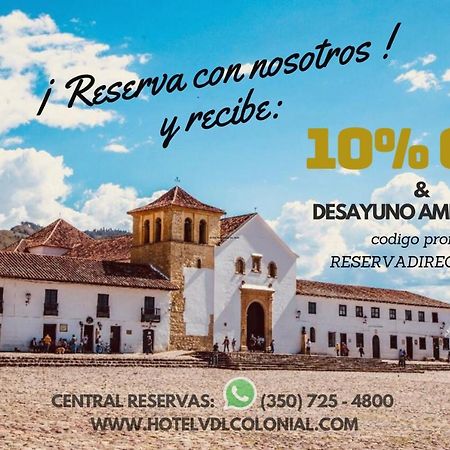 Hotel Vdl Colonial Villa de Leyva Exterior foto